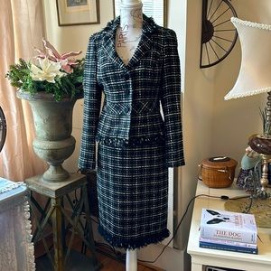 Black and White Classic Suit